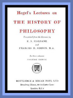 [Gutenberg 58169] • The History of Philosophy: Volume Three (of 3)